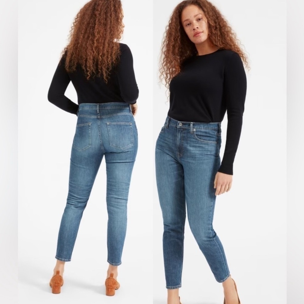 Everlane High Rise Skinny Ankle Jeans Womens Size 25